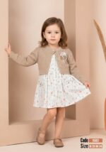 فستان بناتى ورد