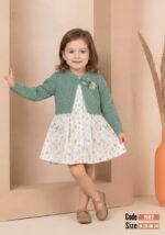 فستان بناتى ورد