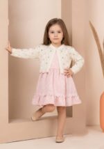 فستان بناتي شيك مع جاكيت