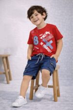 طقم أولادي صيفي كاجوال