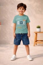 طقم أولادي صيفي كاجوال