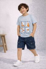 طقم أولادي صيفي كاجوال