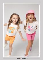 طقم بناتي صيفي مريح وشيك