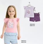 طقم بناتي صيفي