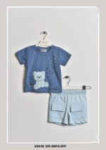 طقم أولادي صيفي بطبعة مرحة