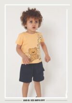 طقم أولادي صيفي بطبعة مرحة