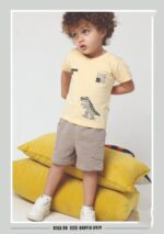 طقم أولادي صيفي بطبعة مرحة