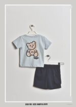 طقم أولادي صيفي بطبعة مرحة