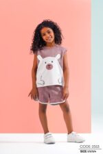 طقم بناتي صيفي كيوت