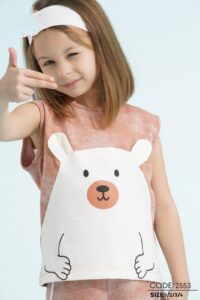 طقم بناتي صيفي كيوت