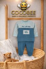 بيجامه قطن خريفى جونيور