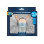 عضّاضة فاكهة للأطفال True Gold – بمقبض قابل للضغط