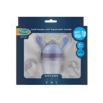 عضّاضة فاكهة للأطفال True Gold – بمقبض قابل للضغط