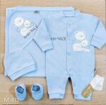 ⁦طقم 4 قطع قطن بوب كورن⁩ - الصورة ⁦3⁩