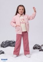 طقم بناتي شتوي كاجوال